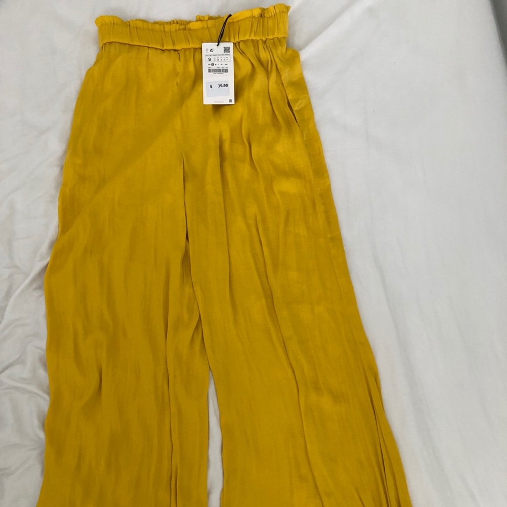 Zara palazzo pants SM NWT